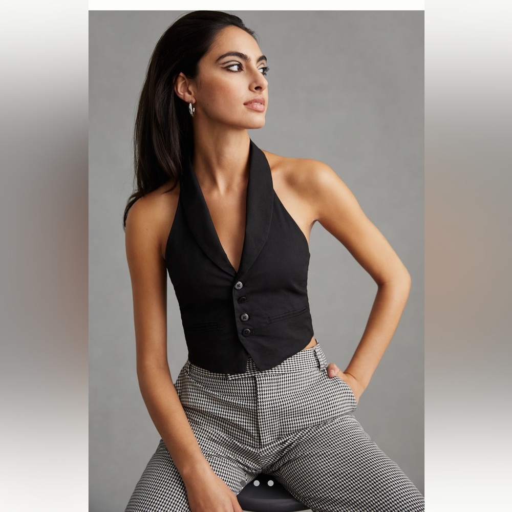 NWT Anthropologie Maeve Halter Vest, size 10